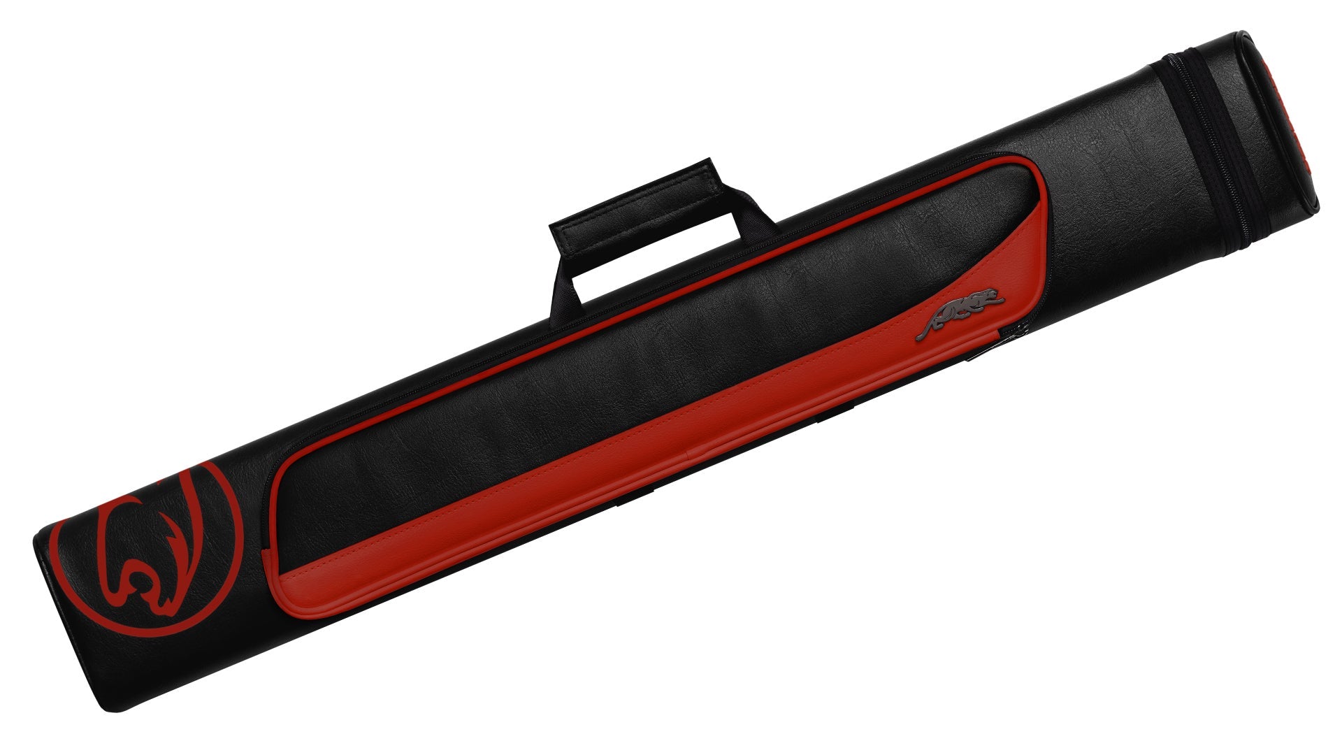 Predator Roadline Black/Red Pool Cue Hard Case - 2 Butts x 4 Shafts
