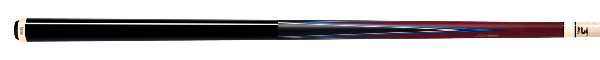 Predator 4 Point Sneaky Pete Purple Heart / Blue Points No Wrap Pool Cue   | Official USA Site