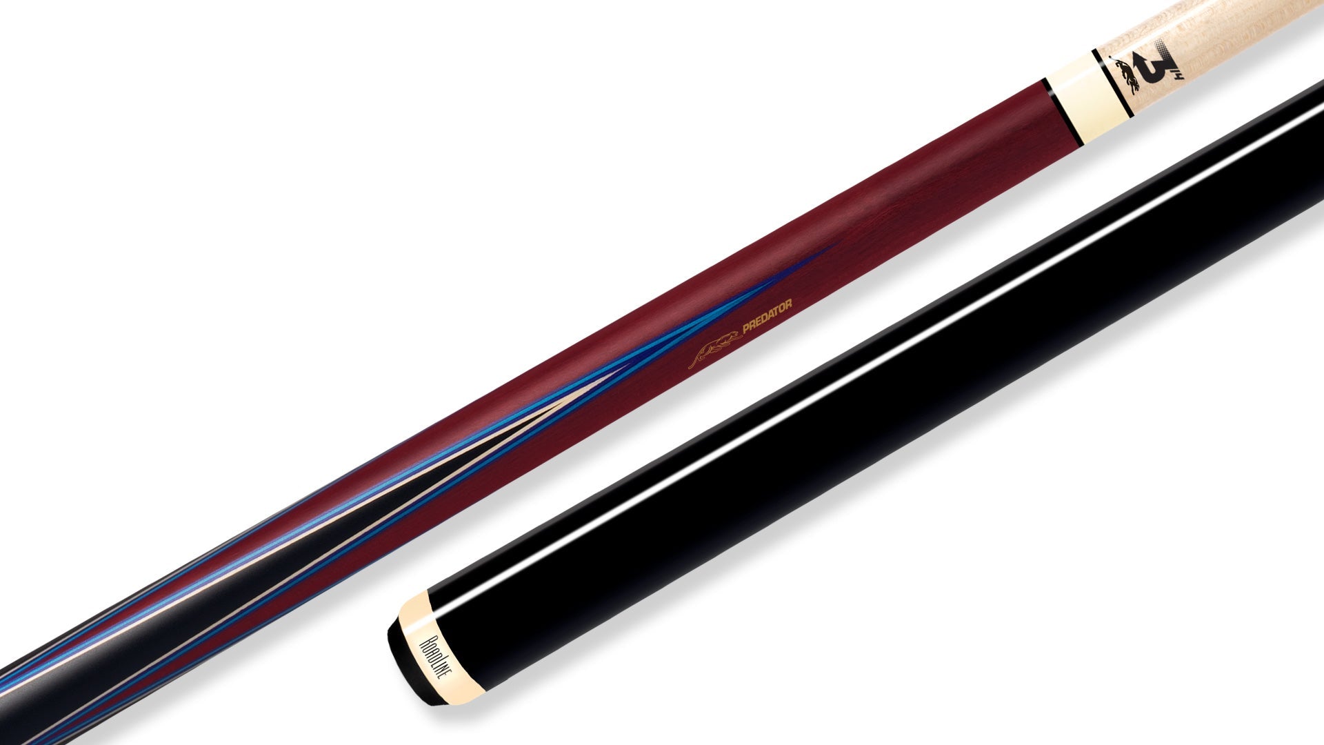 Predator 4 Point Sneaky Pete Purple Heart / Blue Points No Wrap Pool Cue   | Official USA Site