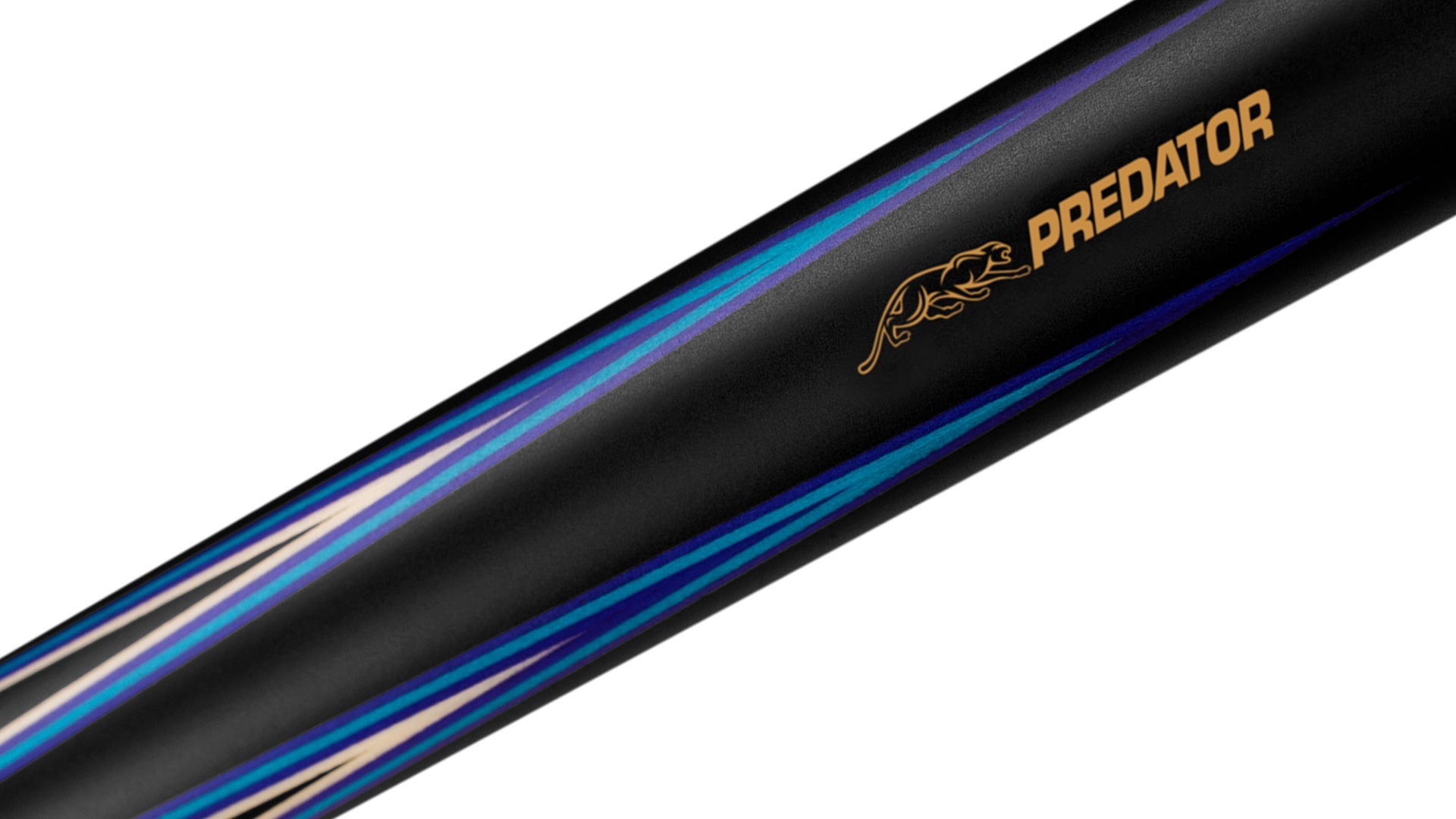 Predator 4 Point Sneaky Pete Black / Blue Points No Wrap Pool Cue   | Official USA Site