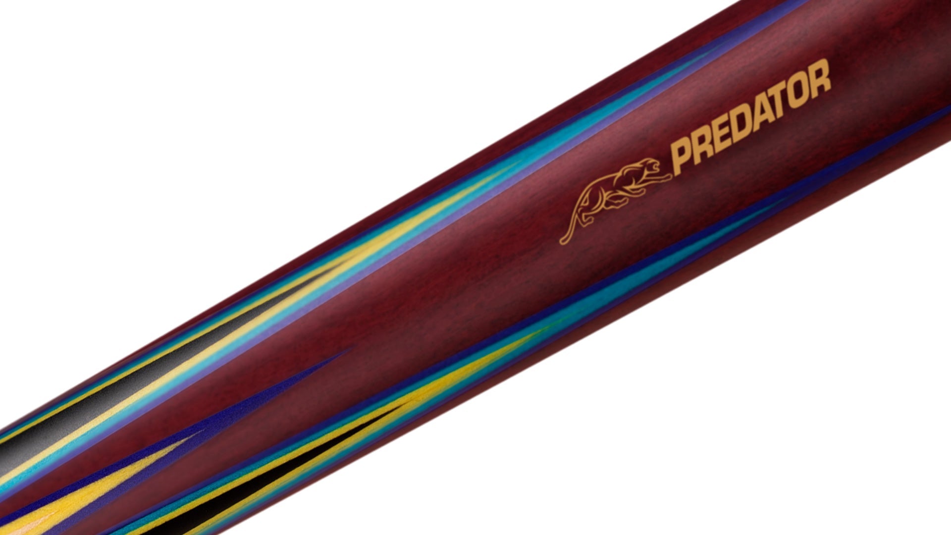 Predator 8 Point Sneaky Pete Purple Heart/Curly/Points Linen Wrap Pool Cue Butt  | Official USA Site