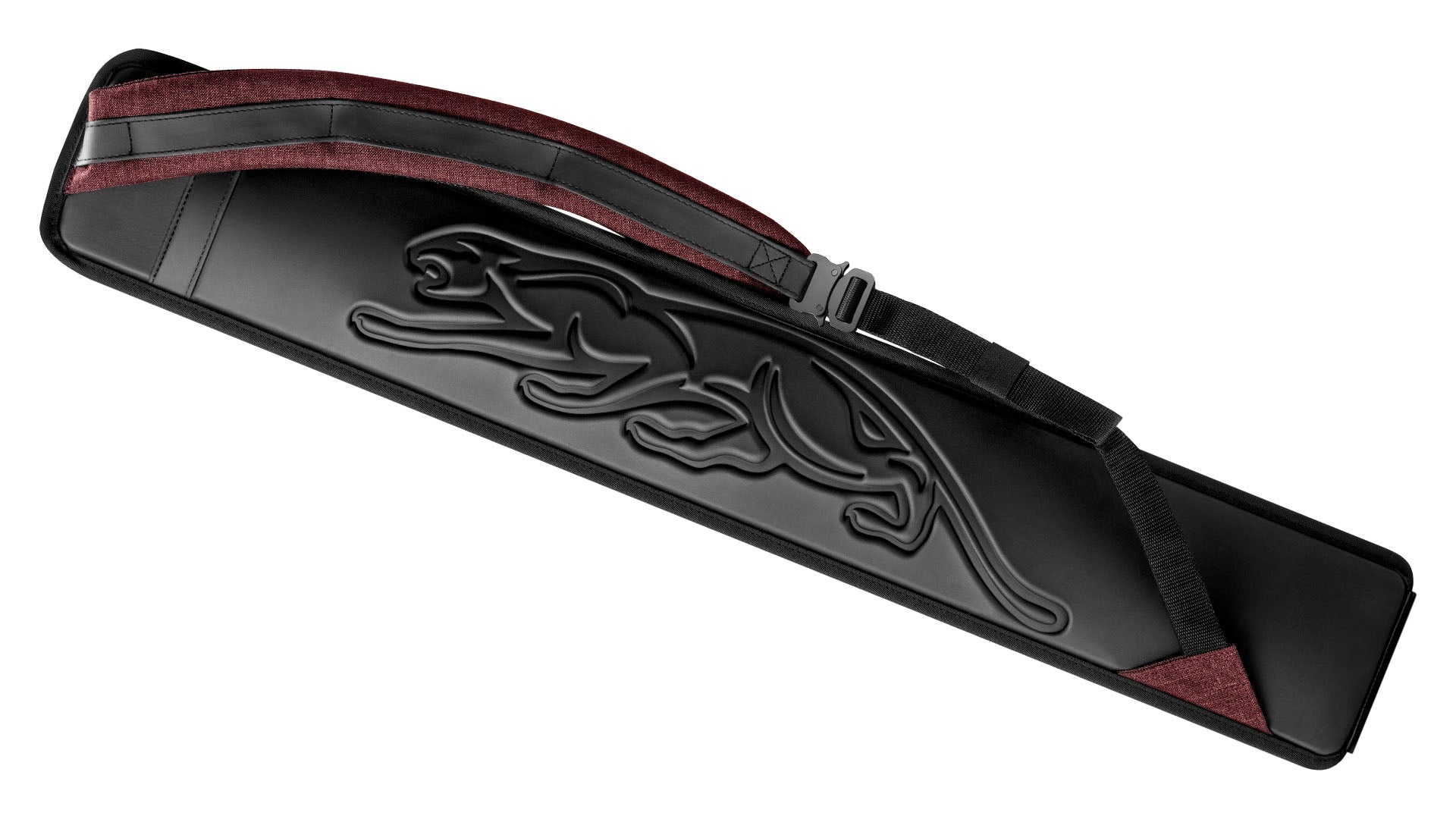 Predator Metro Red Hard Pool Cue Case - 3 Butts x 5 Shafts