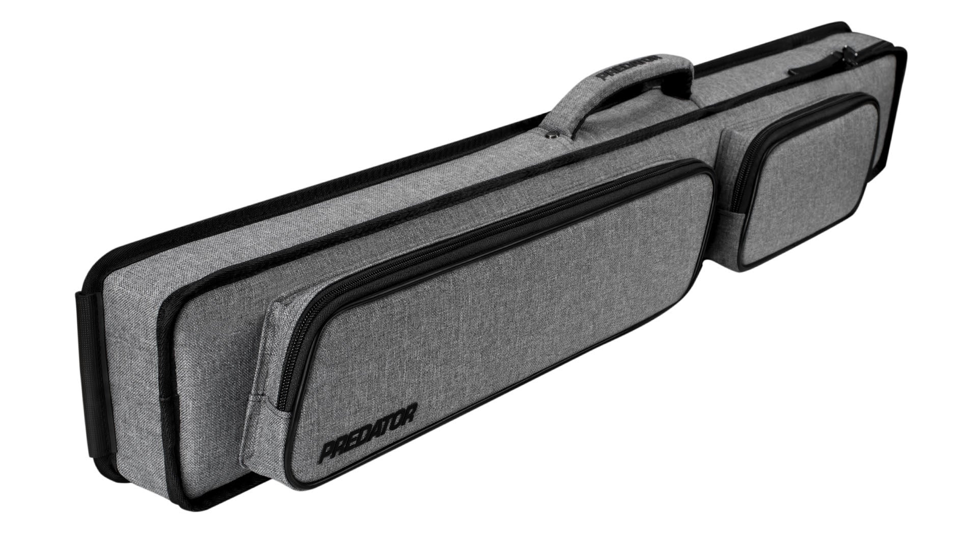 Predator Metro Grey Hard Pool Cue Case - 3 Butts x 5 Shafts