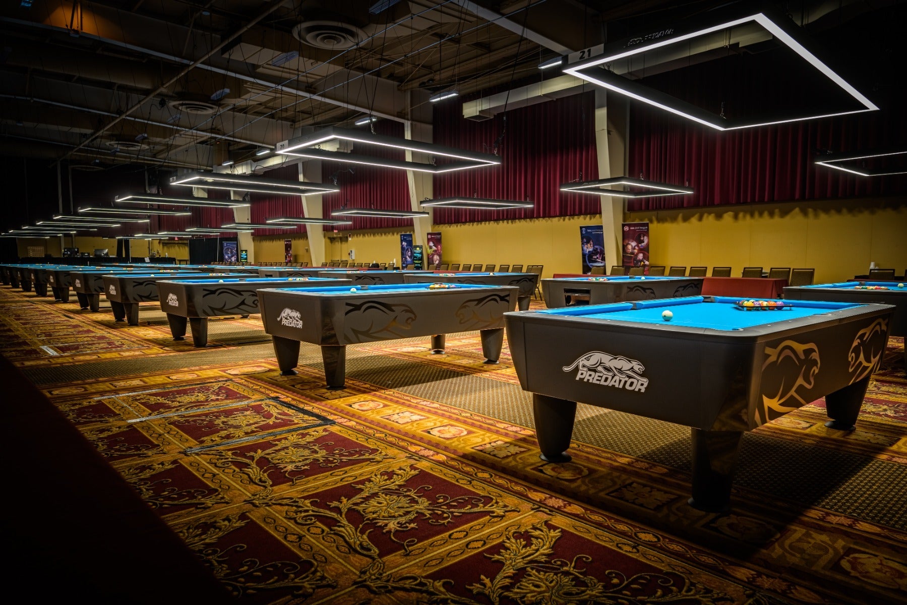 Predator Apex Premier League Edition 7-Foot Pool Table - Tournament Used