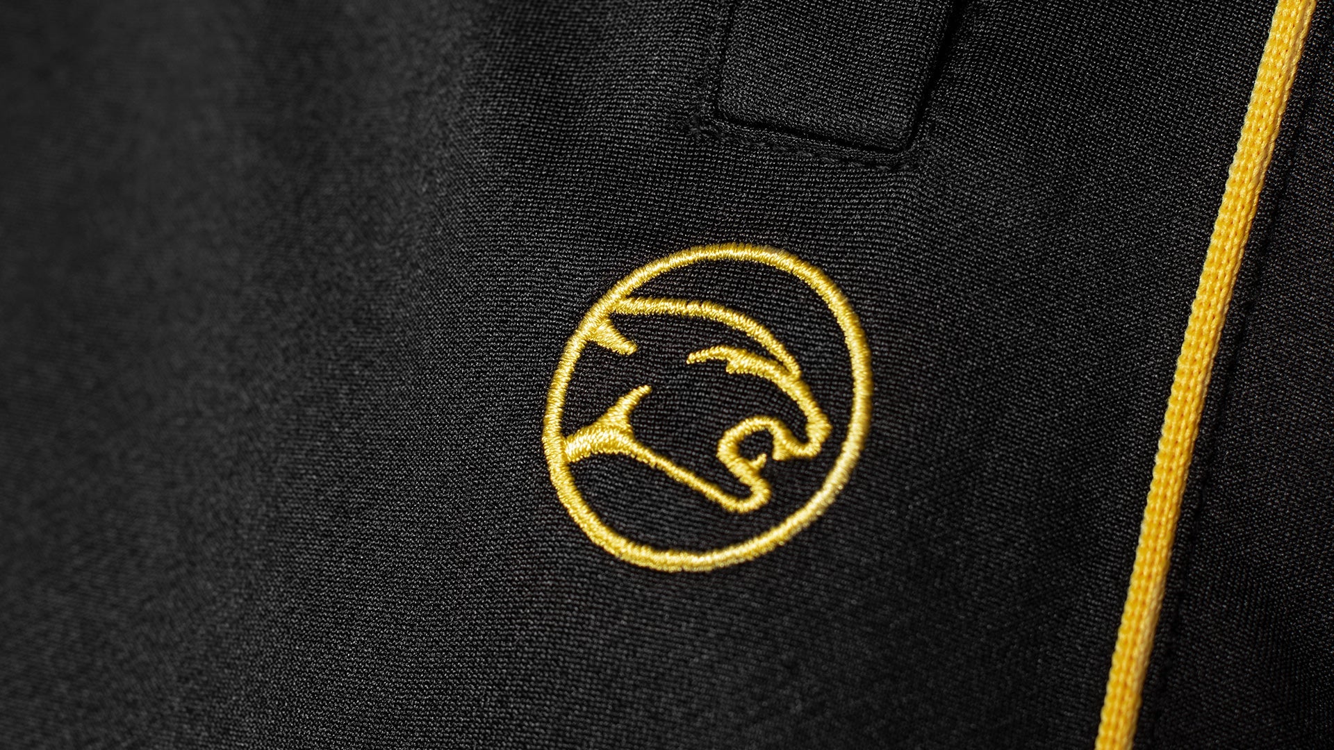 Predator Black and Yellow Jogger Pants