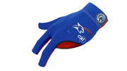 Predator Second Skin Billiard Glove  USPBS Blue and Red - Left Hand