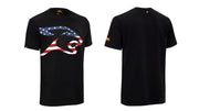 Predator USA Flag Cat Head T-Shirt