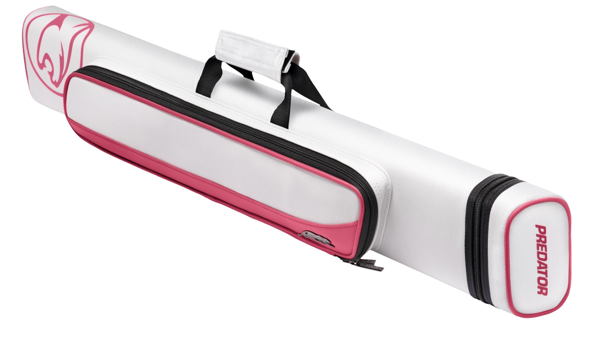 Predator Roadline White and Pink Pool Cue Hard Case - 3 Butts x 5 Shafts