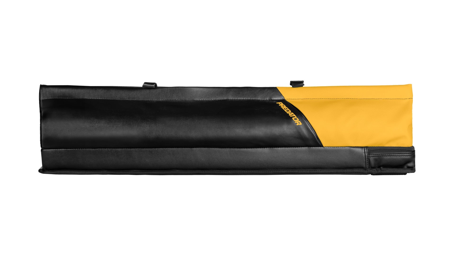 Predator Urbain Black and Yellow Hard  Pool Cue Case - 2 Butts x 4 Shafts