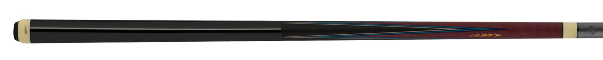 Predator CRM TrueSplice 4-Point Carom Cue - Purpleheart/Blue  | Official USA Site