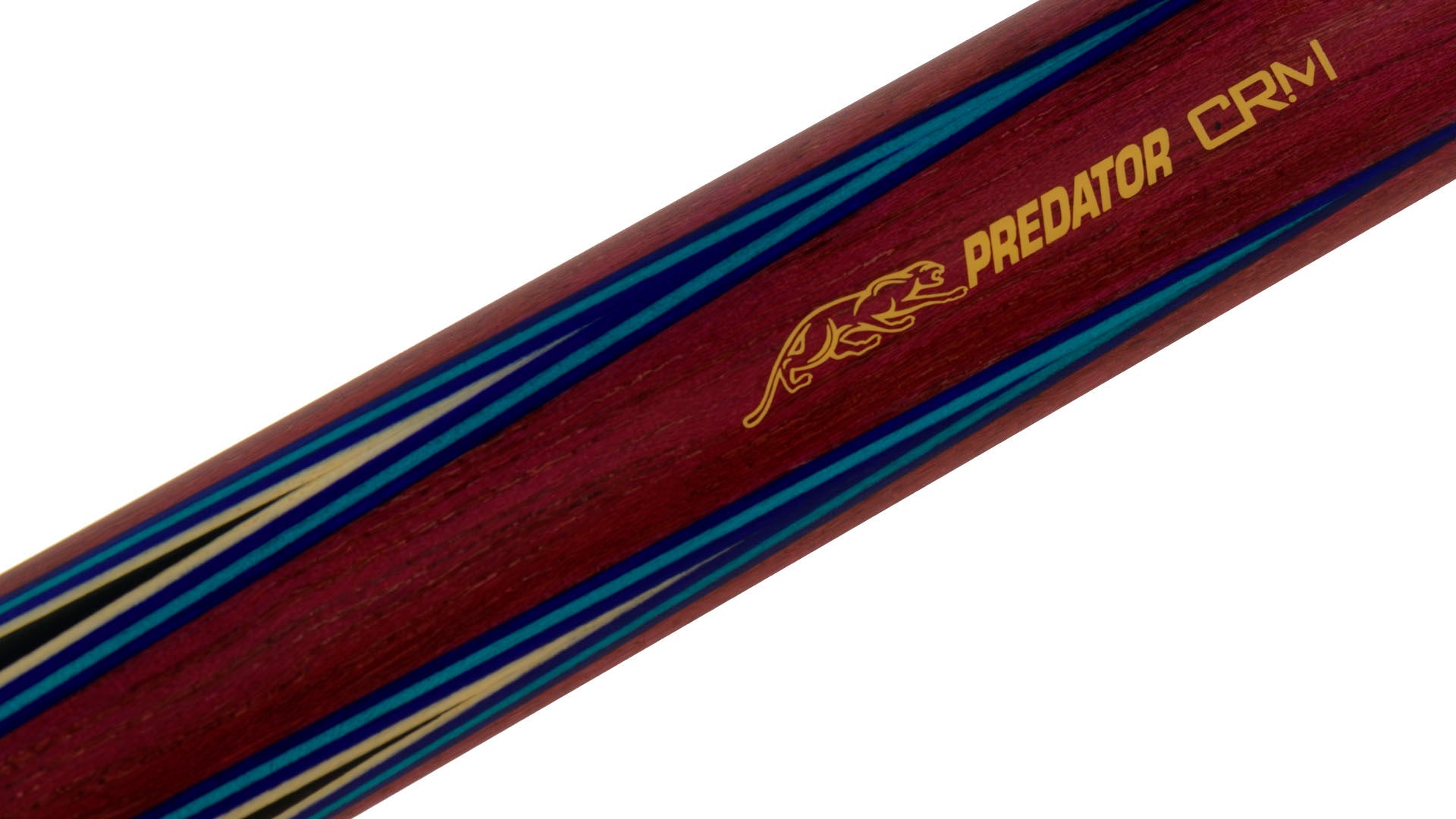 Predator CRM TrueSplice 4-Point Carom Cue - Purpleheart/Blue  | Official USA Site