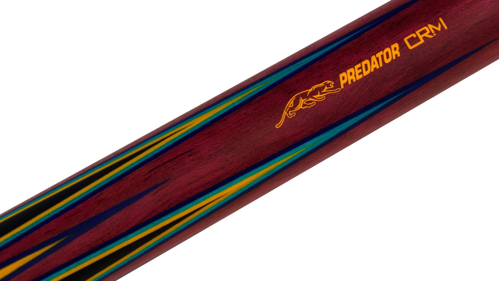 Predator CRM TrueSplice 8-Point Carom Cue - Purple Heart/Curly Maple  | Official USA Site