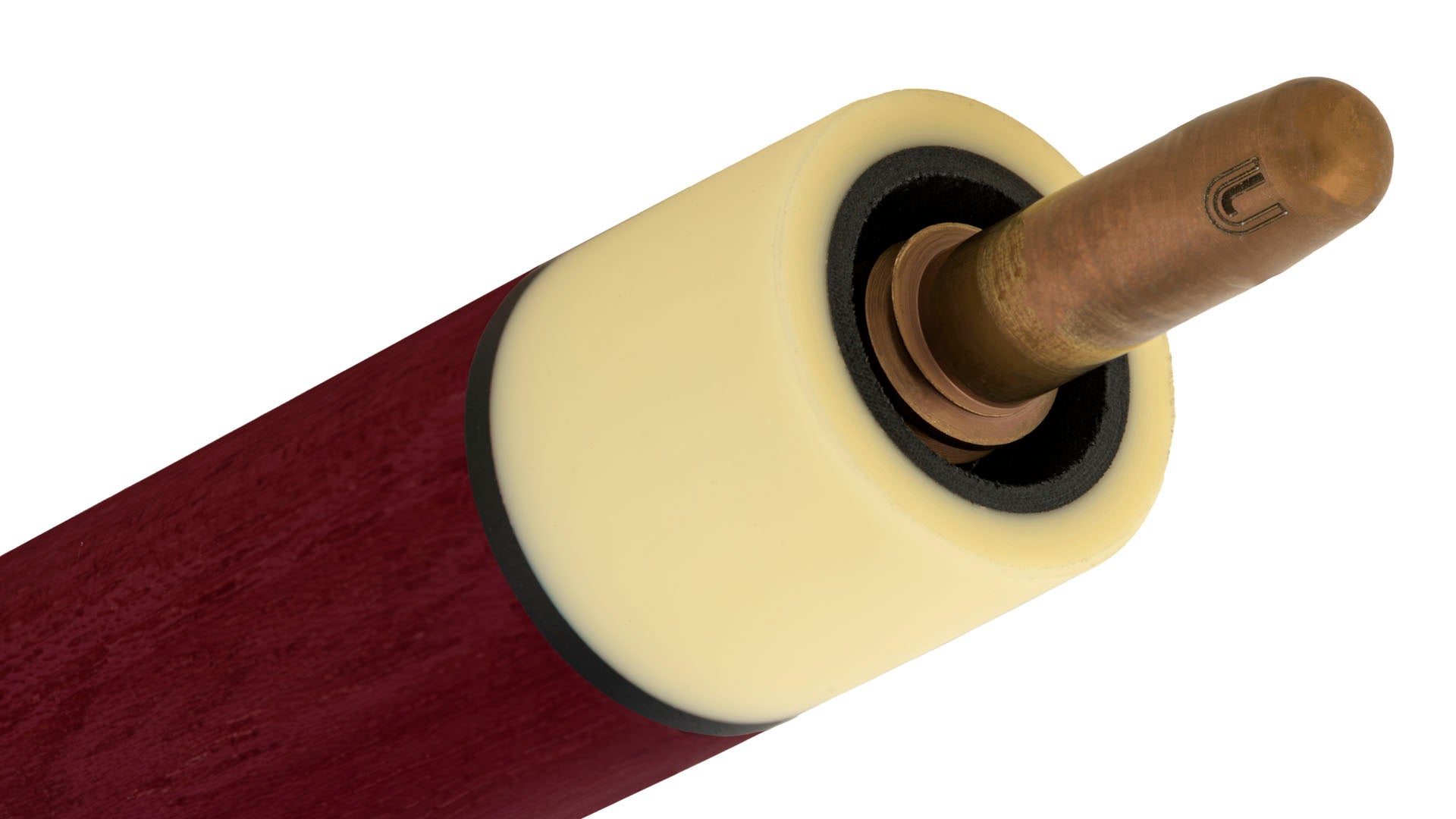 Predator CRM TrueSplice 8-Point Carom Cue - Purple Heart/Curly Maple  | Official USA Site