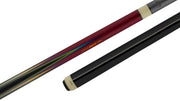 Predator CRM TrueSplice 8-Point Carom Cue - Purple Heart/Curly Maple  | Official USA Site