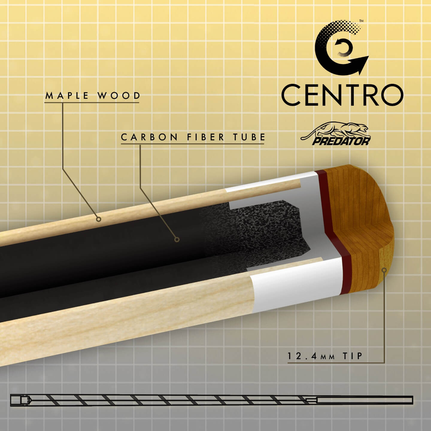 Predator Centro Shaft for Radial® Joint
