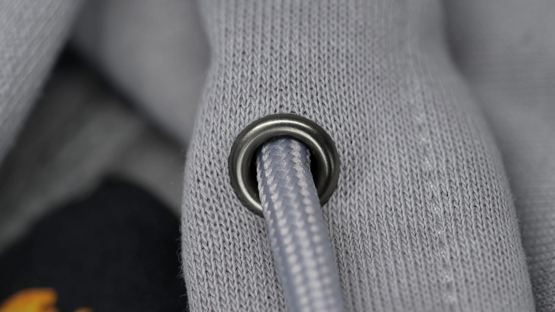 Predator Gray Hoodie with Embroidered Pink Logo