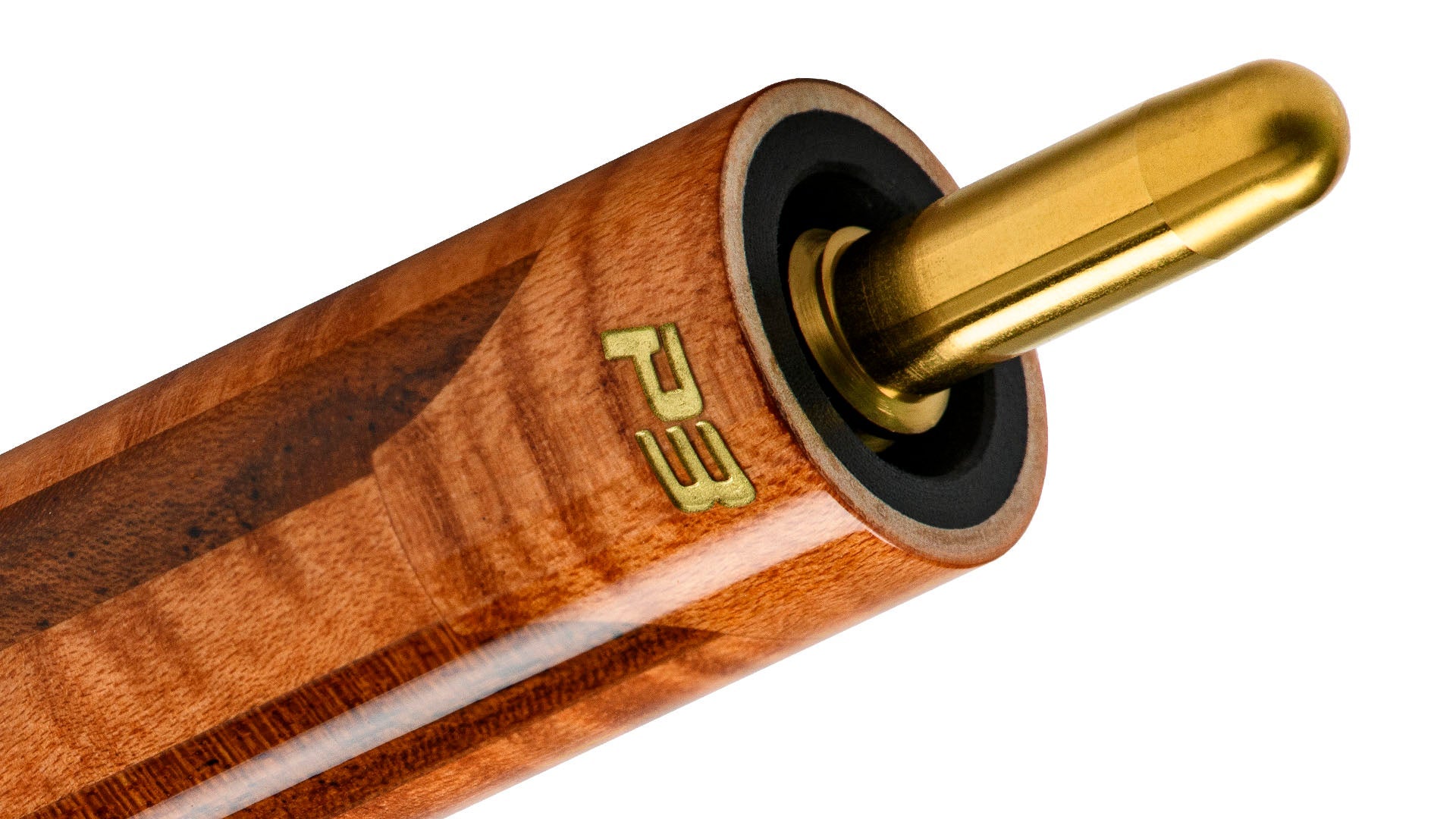 Predator P3 Aura Golden Stained Curly Maple &amp; Bocote Pool Cue - No Wrap | Billiard Cue Stick  | Official USA Site