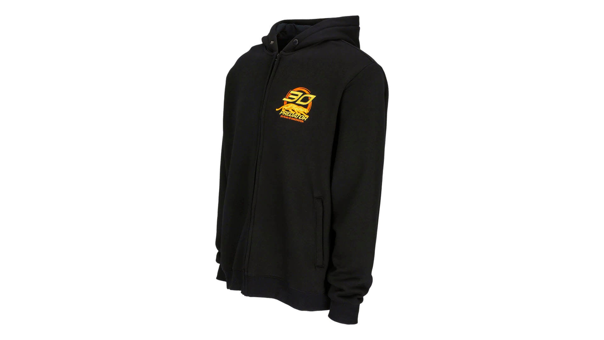 Predator Black Zip-Up 30th Anniversary Hoodie
