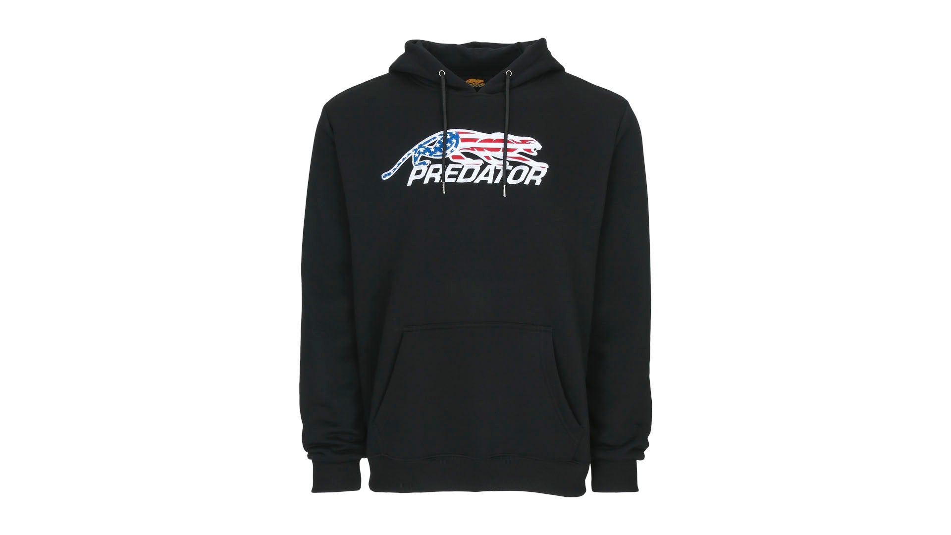 Predator Black Hoodie with USA Embroidered Logo