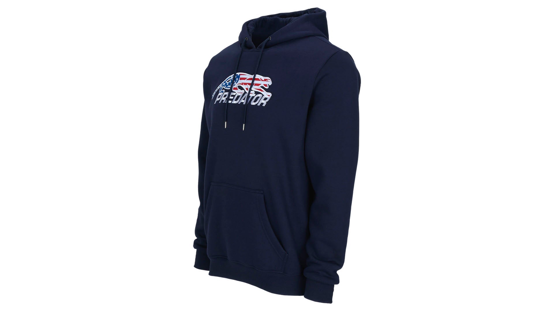 Predator Navy Blue Hoodie with Embroidered USA Logo
