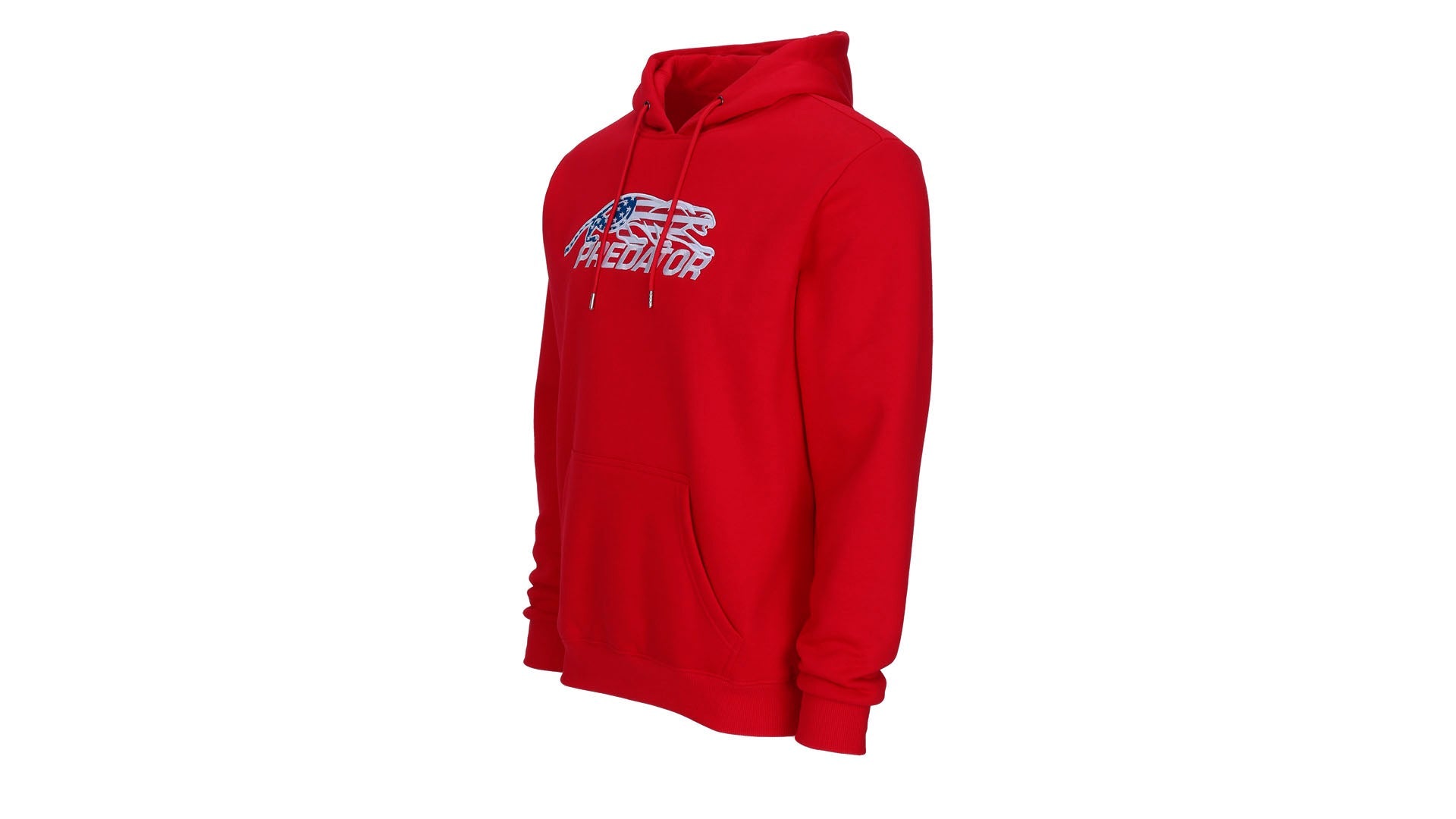 Predator Red Hoodie with USA Embroidered Logo