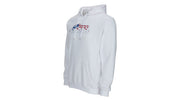 Predator White Hoodie with Embroidered USA Logo