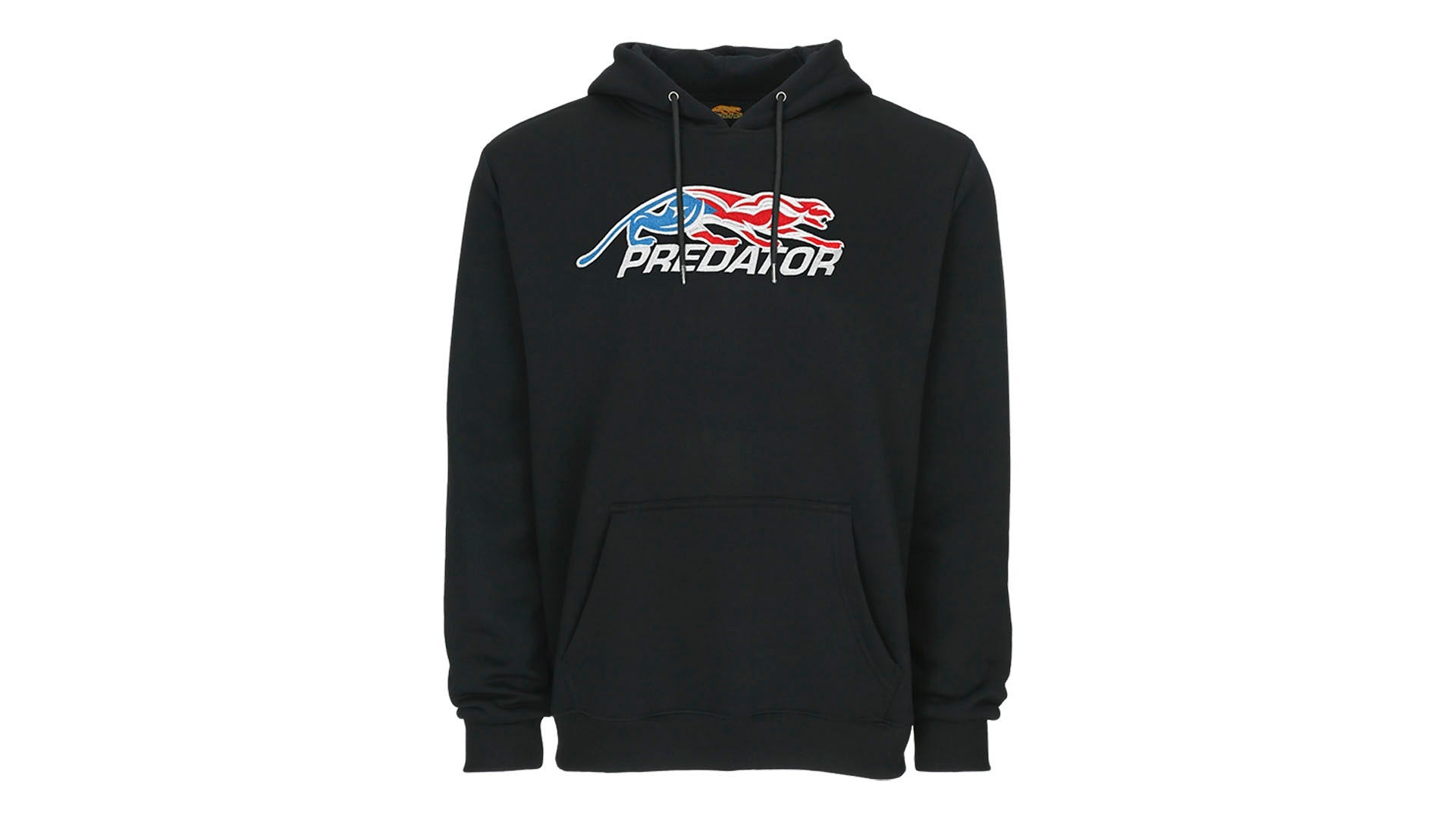 Predator Black Hoodie with Embroidered Puerto Rico Logo