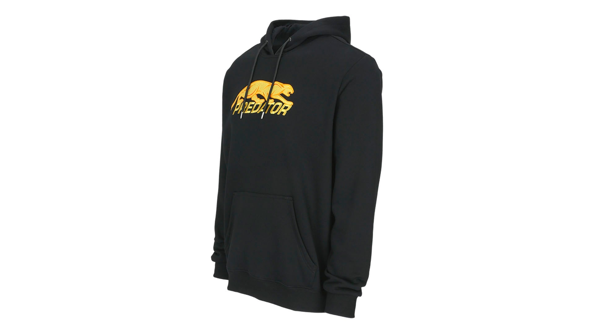 Predator Black Hoodie with Gold Embroidered Logo