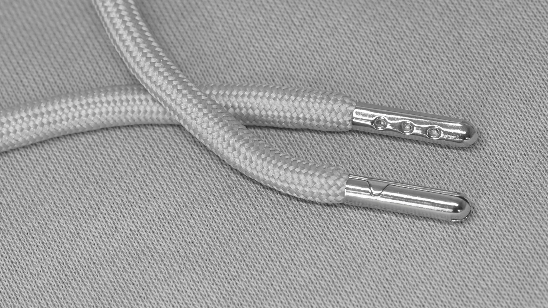 Predator Gray Hoodie with White Embroidered Logo