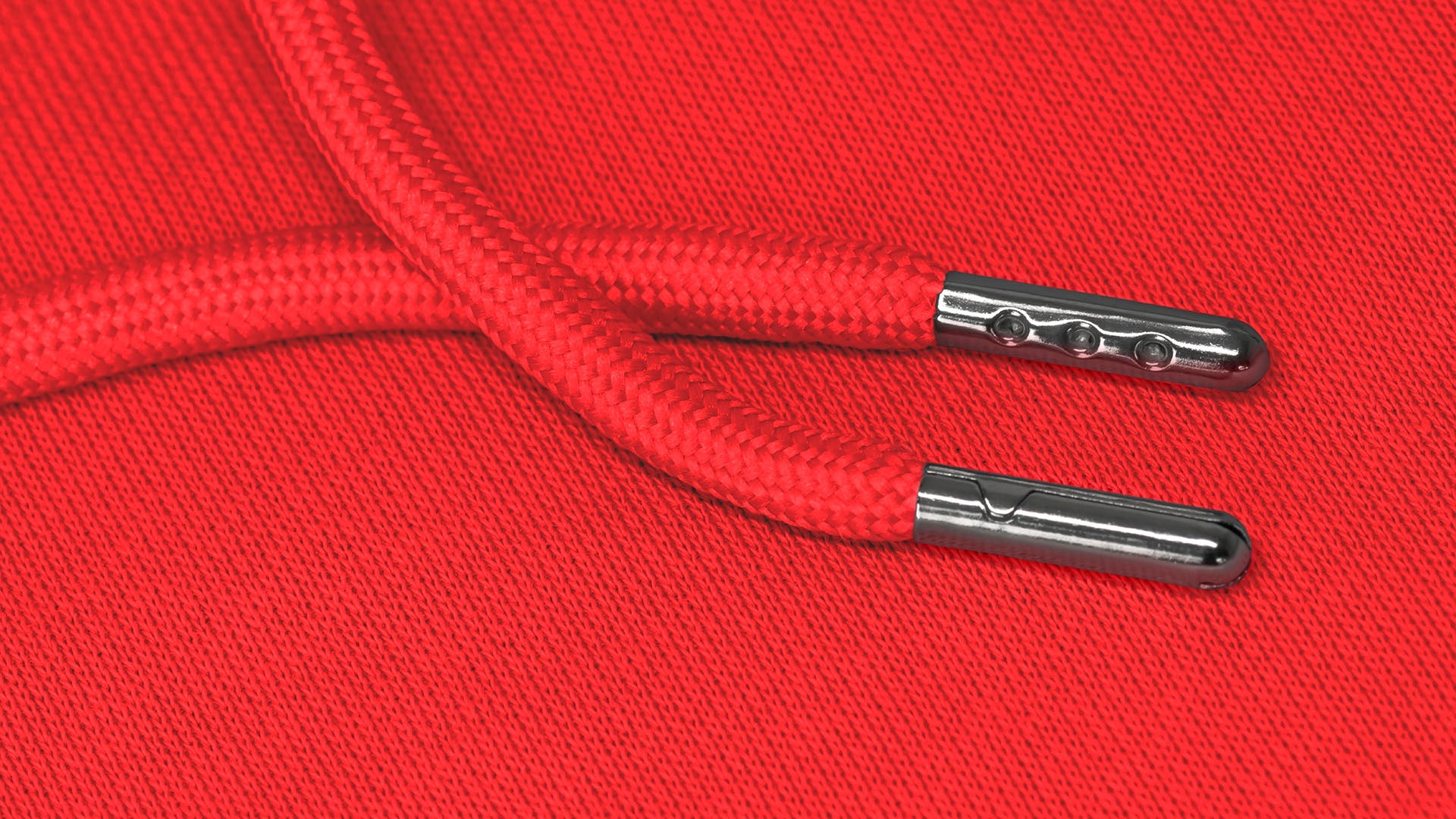 Predator Red Hoodie with Embroidered Logo