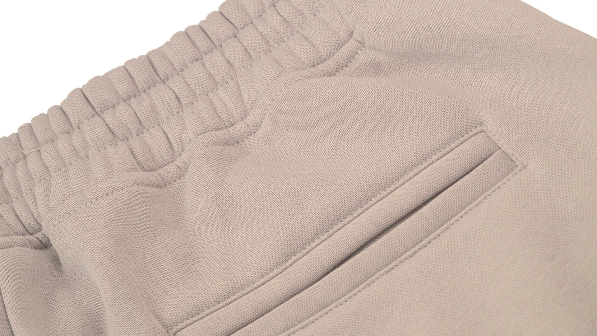 Predator Ivory Joggers with Black Embroidered Logo