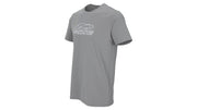 Predator Gray T-Shirt with White Embroidered Logo