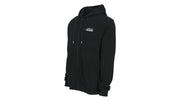 Predator Black Full-Zip Hoodie with White Embroidered Logo