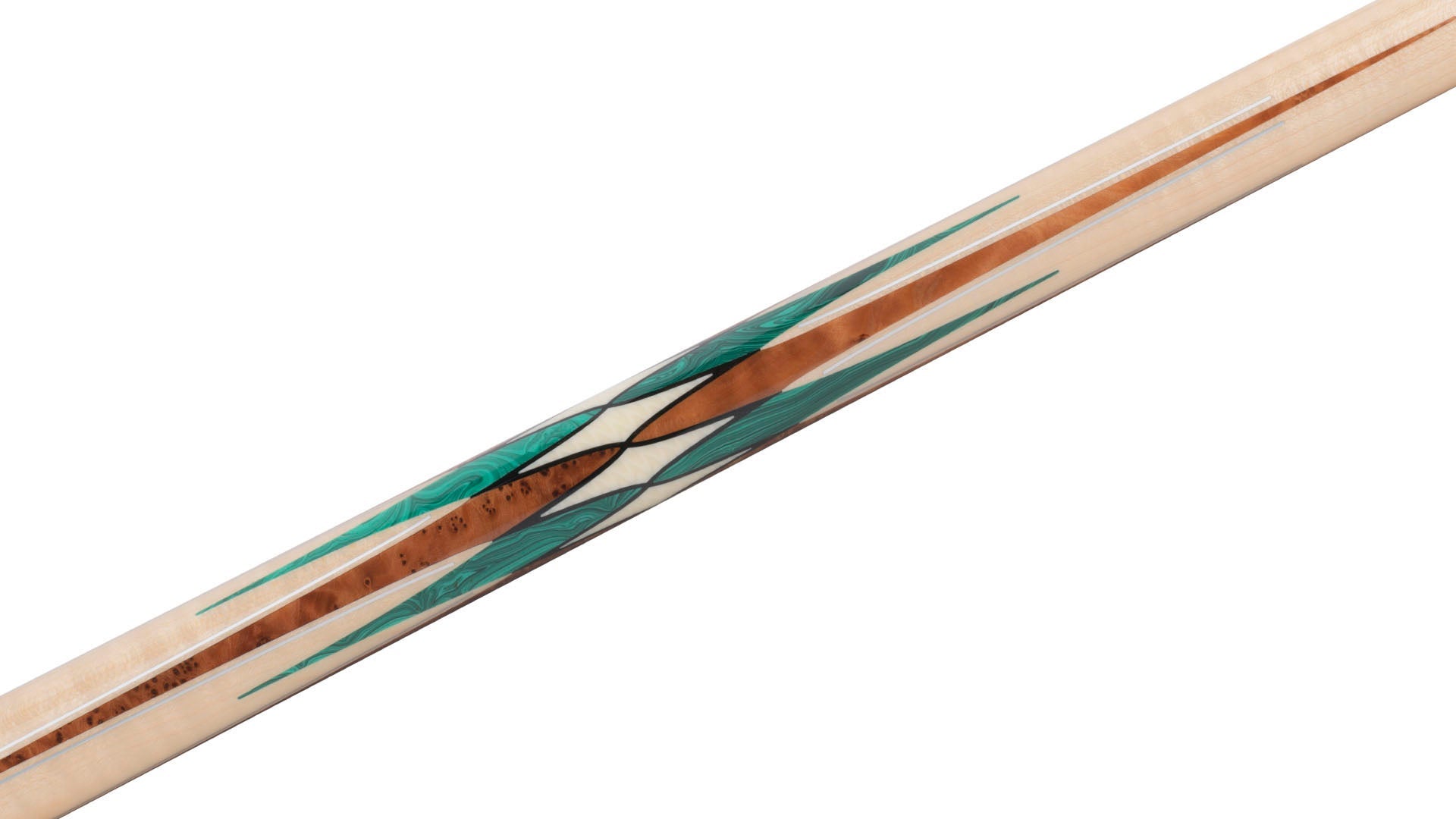 Predator Virtuoso Curly Maple/Malachite Green No Wrap Pool Cue | Billiard Pool Stick  | Official USA Site