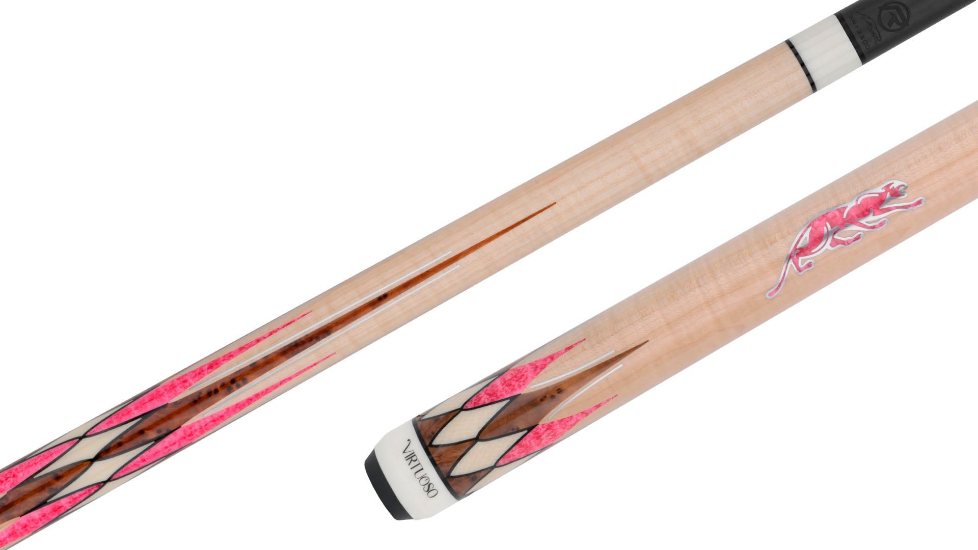 Predator Virtuoso Curly Maple / Pink No Wrap Pool Cue | Billiard Pool Stick  | Official USA Site
