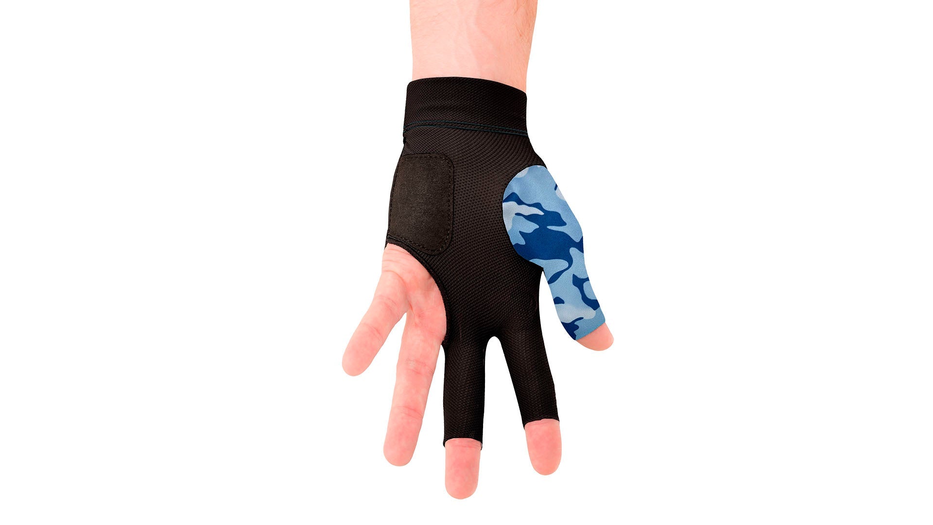 Predator Second Skin Billiard Glove - Blue/Teal Camo