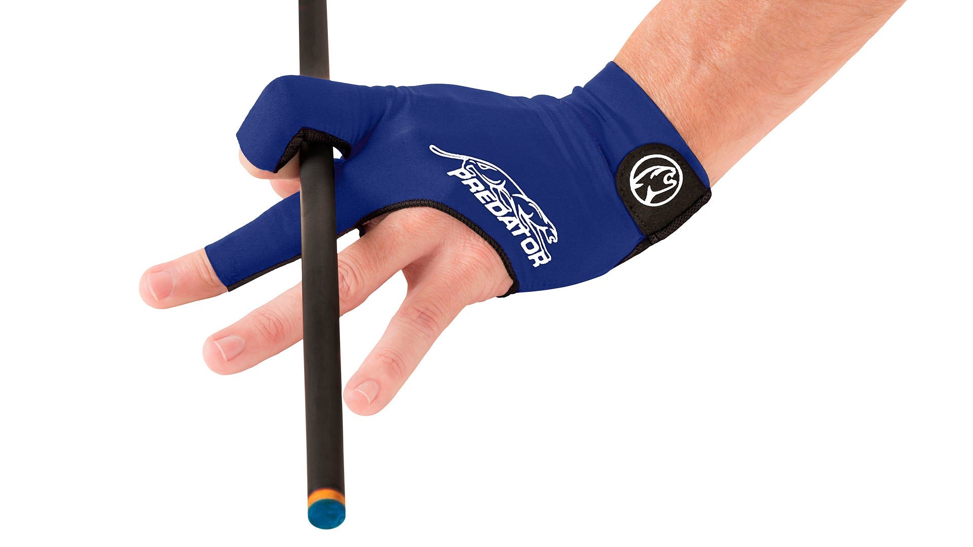 Predator Second Skin Billiard Glove - Navy Blue/White