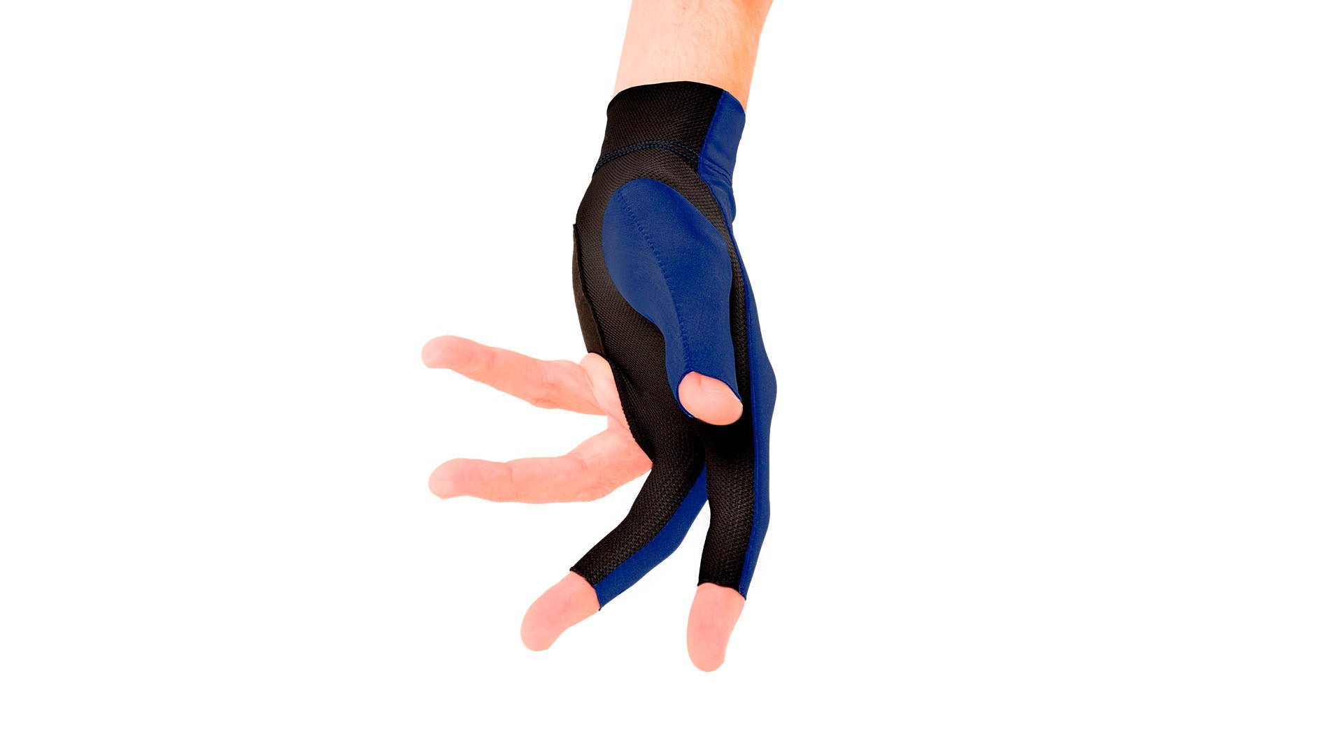 Predator Second Skin Billiard Glove - Navy Blue/White