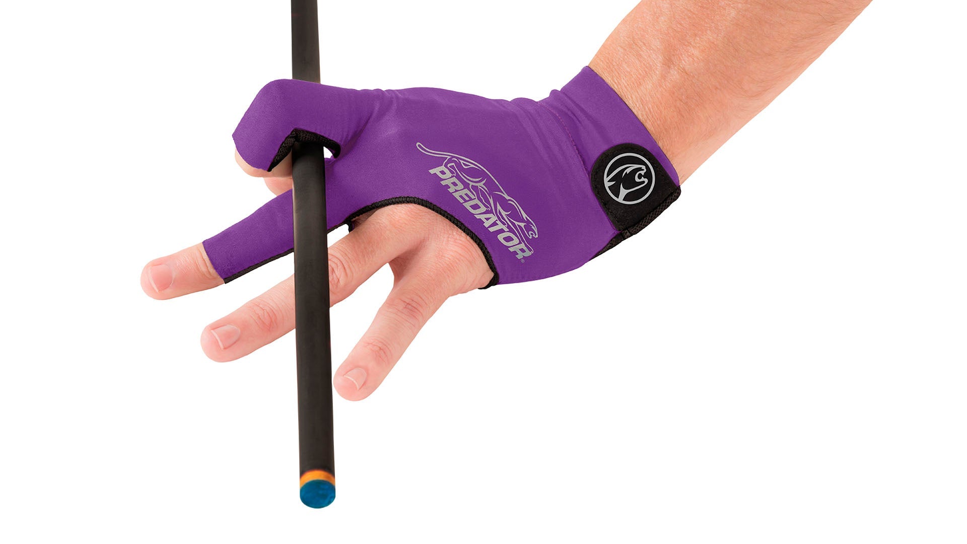 Predator Second Skin Billiard Glove - Purple/Gray