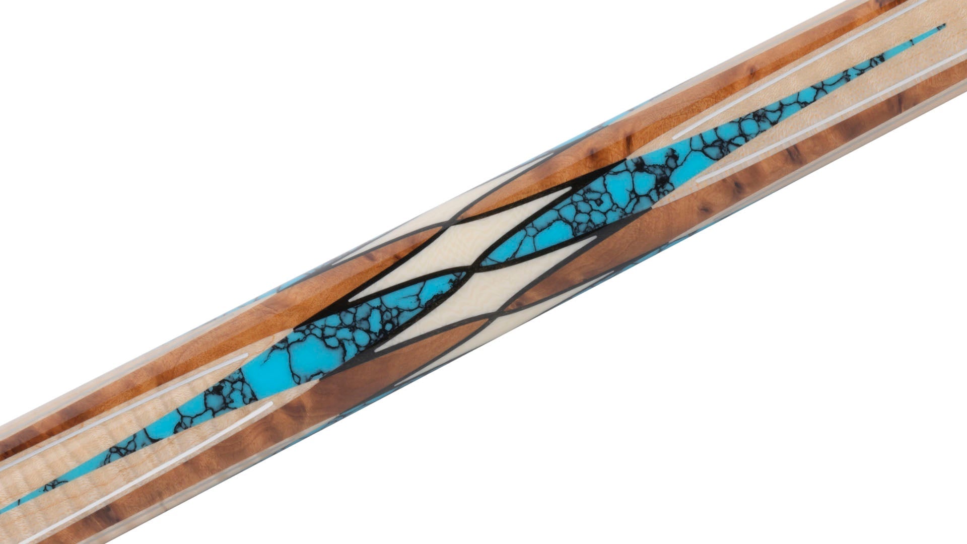 Predator Virtuoso Curly Maple Turquoise No Wrap Pool Cue | Billiard Pool Stick  | Official USA Site