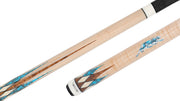 Predator Virtuoso Curly Maple Turquoise No Wrap Pool Cue | Billiard Pool Stick  | Official USA Site