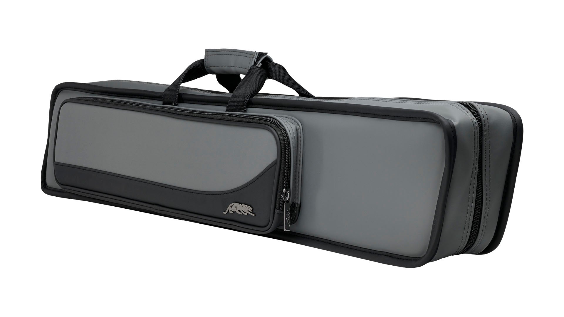 Predator Roadline Gray/Black Soft Cue Case - Double Straps - 4 Butts x 8 Shafts