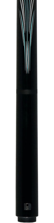 Little Monster LMJCDEBK Double Ended 4 Piece Jump Cue with 2 Carbon Fiber Shafts