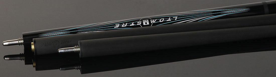 Little Monster LMJCDEBK Double Ended 4 Piece Jump Cue with 2 Carbon Fiber Shafts