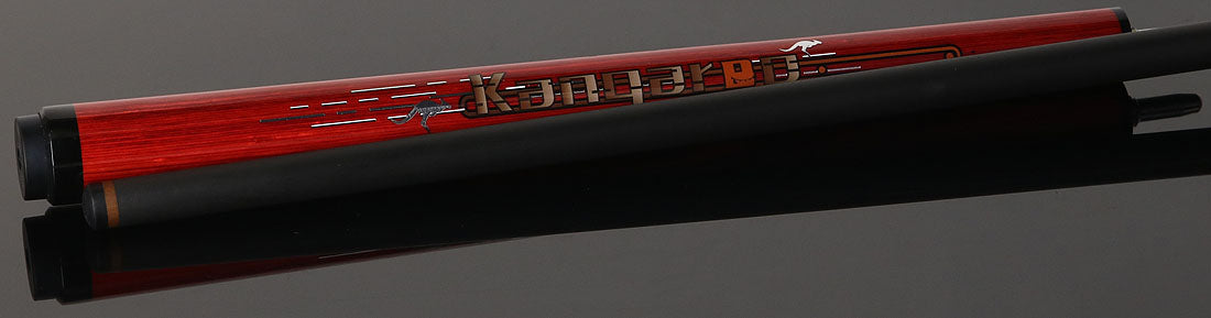 Little Monster LMJCKRD Kangaroo Jump Cue with Carbon Fiber Shaft - Red