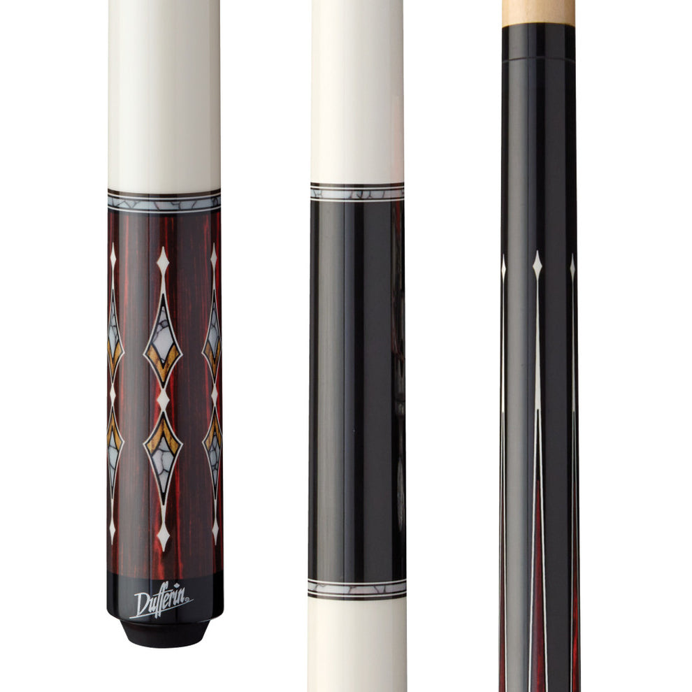 Dufferin Black & White Renga Wrapless Cue