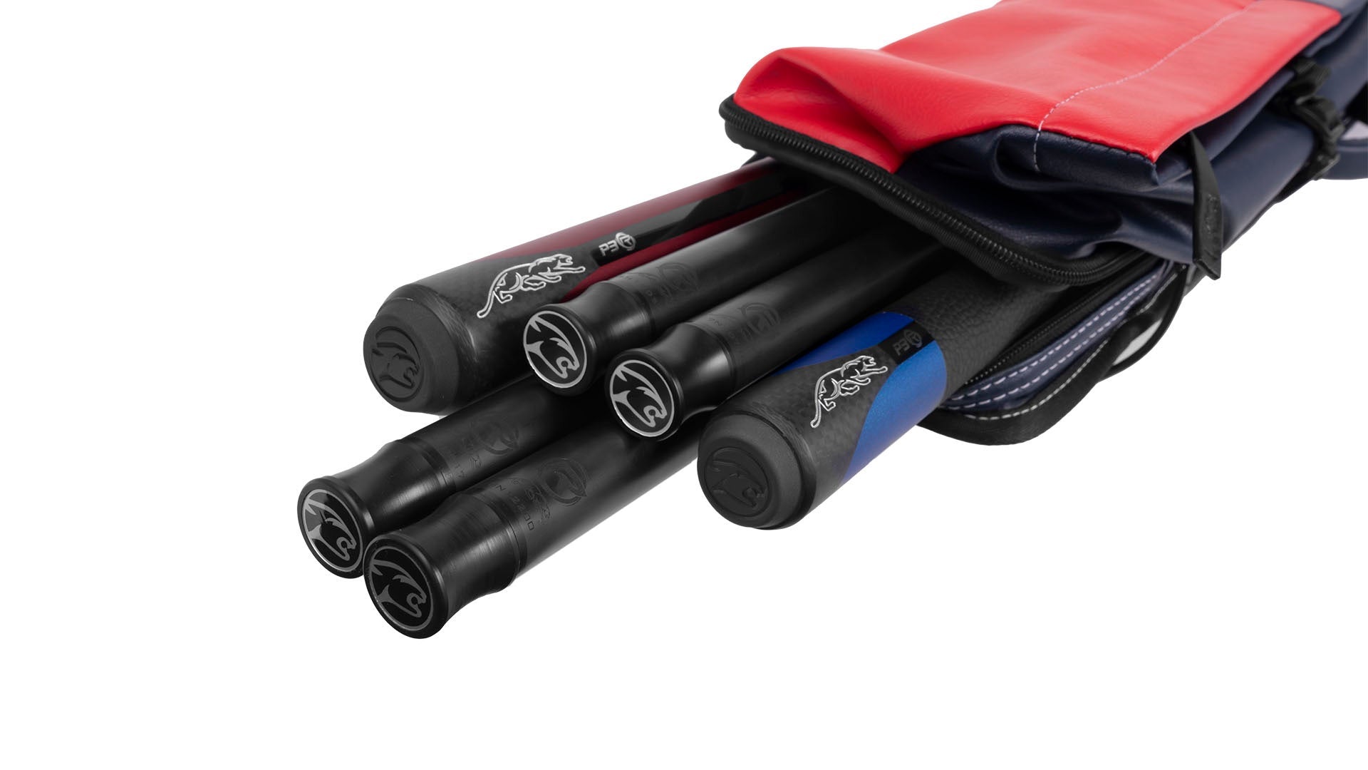 Predator Urbain USPBS Hard Pool Cue Case - 2 Butts x 4 Shafts