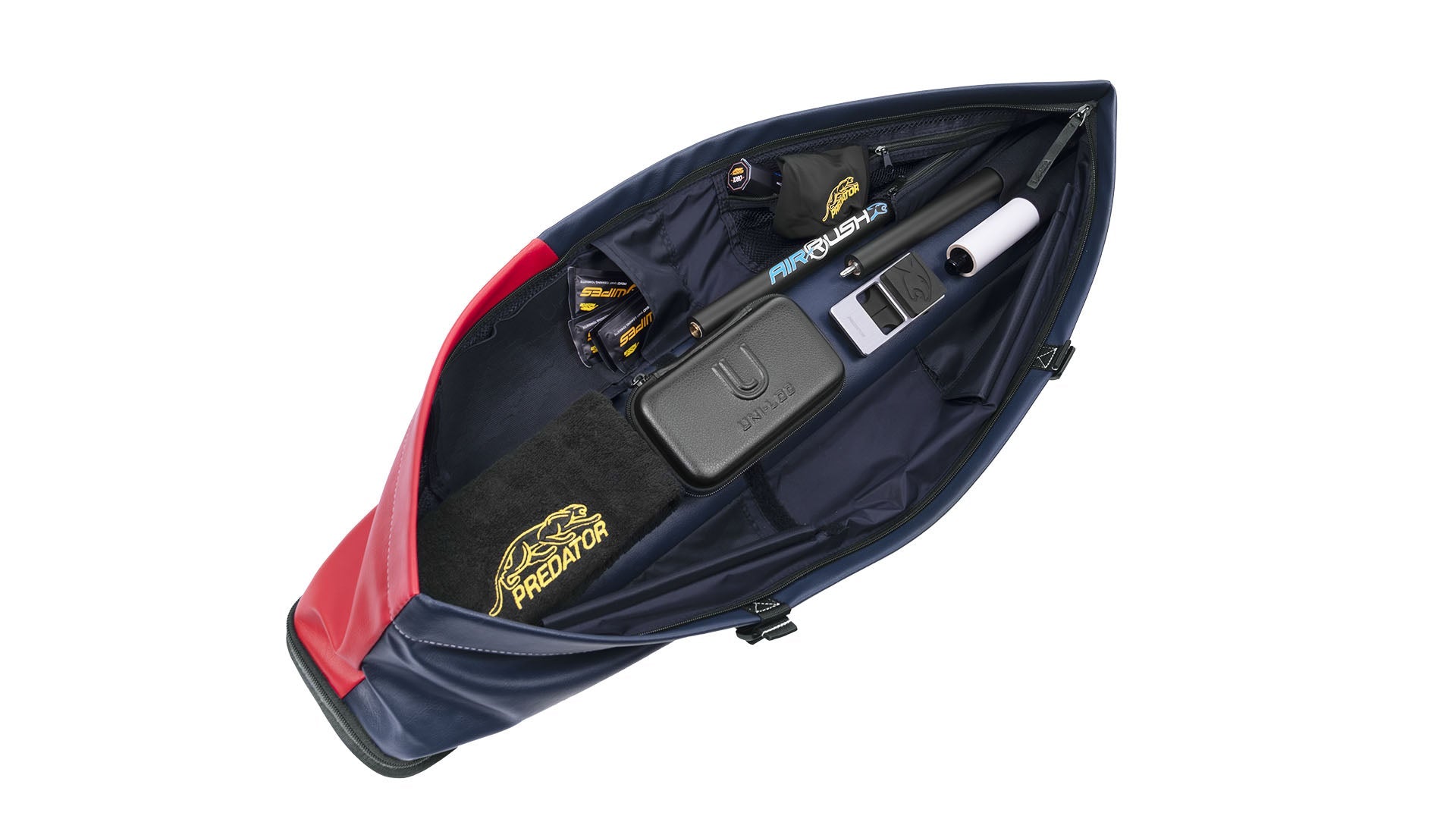 Predator Urbain USPBS Hard Pool Cue Case - 2 Butts x 4 Shafts