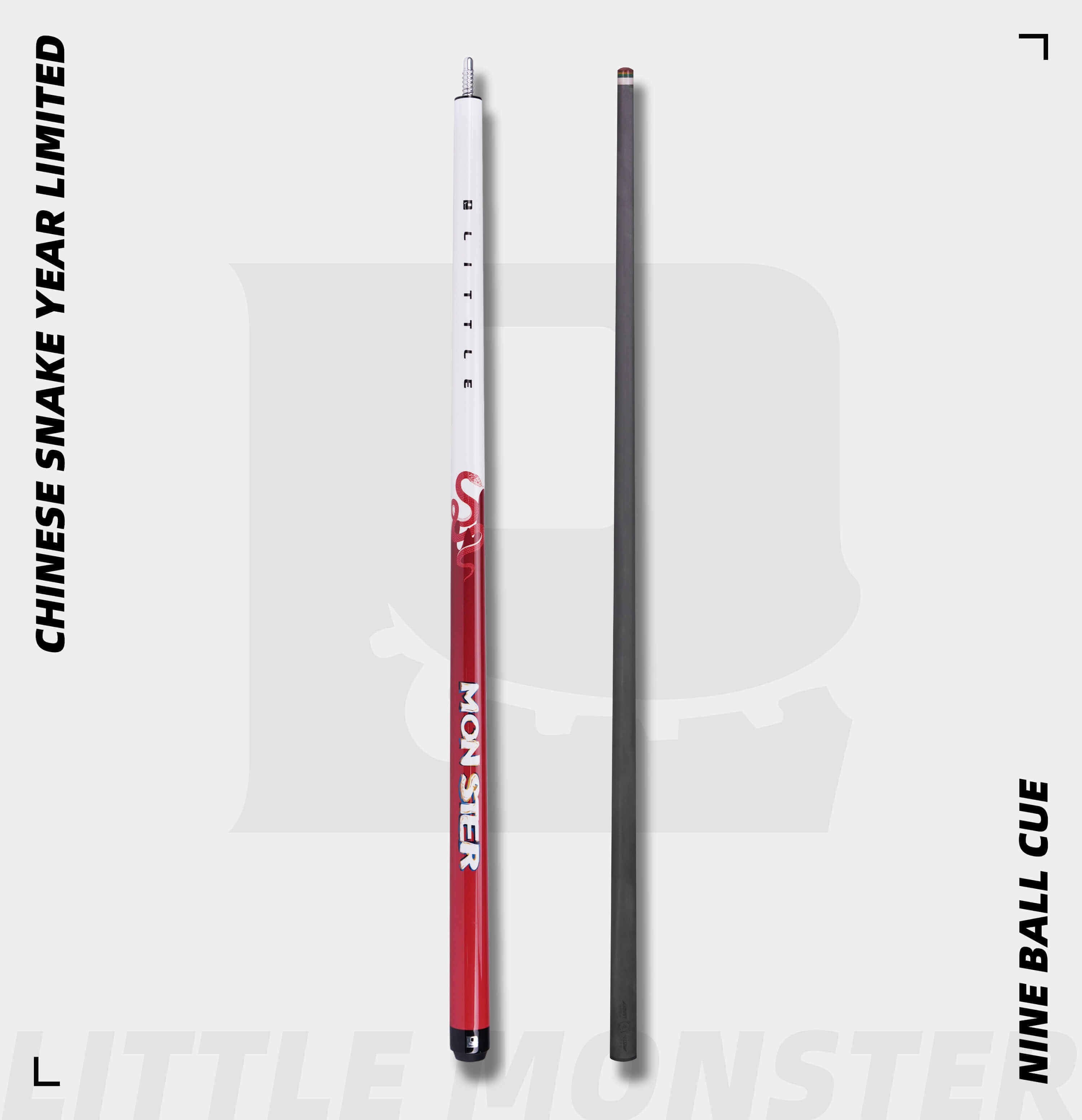 Little Monster Year Of The Snake Nine-Ball Pool Cue