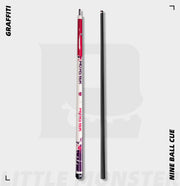 Little Monster Graffiti Nine Ball Pool Cue